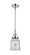 Caden LED Mini Pendant in Polished Chrome (405|447-1S-PC-G182-LED)