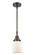 Caden LED Mini Pendant in Oil Rubbed Bronze (405|447-1S-OB-G51-LED)
