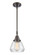 Caden LED Mini Pendant in Oil Rubbed Bronze (405|447-1S-OB-G172-LED)