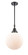 Caden LED Mini Pendant in Matte Black (405|447-1S-BK-G201-10-LED)