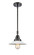 Caden One Light Mini Pendant in Matte Black (405|447-1S-BK-G1)