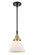 Caden One Light Mini Pendant in Black Antique Brass (405|447-1S-BAB-G41)