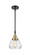 Caden LED Mini Pendant in Black Antique Brass (405|447-1S-BAB-G172-LED)