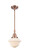 Caden One Light Mini Pendant in Antique Copper (405|447-1S-AC-G531)