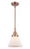 Caden One Light Mini Pendant in Antique Copper (405|447-1S-AC-G41)