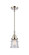 Caden LED Mini Pendant in Antique Brass (405|447-1S-AB-G184S-LED)