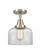 Caden LED Flush Mount in Brushed Satin Nickel (405|447-1C-SN-G72-LED)