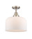 Caden One Light Flush Mount in Brushed Satin Nickel (405|447-1C-SN-G71-L)