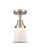 Caden LED Semi-Flush Mount in Brushed Satin Nickel (405|447-1C-SN-G181S-LED)