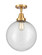 Caden One Light Semi-Flush Mount in Satin Gold (405|447-1C-SG-G204-12)
