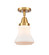 Caden LED Flush Mount in Satin Gold (405|447-1C-SG-G191-LED)
