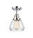 Caden LED Semi-Flush Mount in Polished Chrome (405|447-1C-PC-G172-LED)