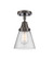 Caden One Light Semi-Flush Mount in Oil Rubbed Bronze (405|447-1C-OB-G64)