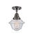 Caden One Light Semi-Flush Mount in Oil Rubbed Bronze (405|447-1C-OB-G534)