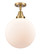 Caden LED Semi-Flush Mount in Brushed Brass (405|447-1C-BB-G201-12-LED)