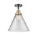 Caden LED Semi-Flush Mount in Black Antique Brass (405|447-1C-BAB-G42-L-LED)