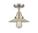 Caden One Light Semi-Flush Mount in Antique Brass (405|447-1C-AB-G1)