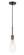 Ellis LED Mini Pendant in Black Antique Brass (405|444-1P-BAB-BB-125-LED)