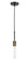 Ellis One Light Mini Pendant in Black Antique Brass (405|444-1P-BAB)