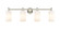 Downtown Urban LED Bath Vanity in Polished Nickel (405|434-4W-PN-G434-7WH)