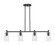 Downtown Urban Four Light Island Pendant in Matte Black (405|434-4I-BK-G434-7DE)