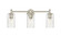 Downtown Urban Three Light Bath Vanity in Polished Nickel (405|434-3W-PN-G434-7SDY)