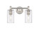 Downtown Urban LED Bath Vanity in Satin Nickel (405|434-2W-SN-G434-7SDY)