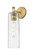 Downtown Urban One Light Wall Sconce in Brushed Brass (405|434-1W-BB-G434-12SDY)