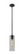 Downtown Urban One Light Pendant in Matte Black (405|434-1S-BK-G434-12SM)