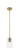 Downtown Urban One Light Pendant in Brushed Brass (405|434-1S-BB-G434-7CL)