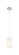Downtown Urban One Light Pendant in Polished Nickel (405|434-1P-PN-G434-7WH)