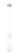 Downtown Urban One Light Pendant in Polished Nickel (405|434-1P-PN-G434-12WH)