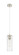 Downtown Urban One Light Pendant in Polished Nickel (405|434-1P-PN-G434-12CL)