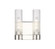 Downtown Urban Two Light Bath Vanity in Polished Nickel (405|429-2W-PN-G429-11CL)