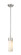 Downtown Urban One Light Pendant in Satin Nickel (405|429-1S-SN-G429-8WH)