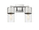 Downtown Urban Two Light Bath Vanity in Satin Nickel (405|428-2W-SN-G428-7SDY)