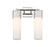 Downtown Urban Two Light Bath Vanity in Polished Nickel (405|428-2W-PN-G428-12WH)