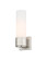 Downtown Urban One Light Wall Sconce in Satin Nickel (405|428-1W-SN-G428-12WH)