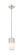 Downtown Urban One Light Pendant in Satin Nickel (405|428-1S-SN-G428-7WH)