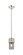 Downtown Urban One Light Pendant in Polished Nickel (405|428-1S-PN-G428-7SM)