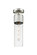 Downtown Urban One Light Semi-Flush Mount in Satin Nickel (405|428-1F-SN-G428-12SDY)