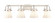 Downtown Urban Four Light Bath Vanity in Satin Nickel (405|423-4W-SN-G411-6WH)