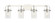 Downtown Urban Four Light Bath Vanity in Polished Nickel (405|423-4W-PN-G423-7SDY)