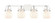 Downtown Urban Four Light Bath Vanity in Polished Chrome (405|423-4W-PC-G410-6WH)