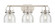 Downtown Urban Three Light Bath Vanity in Satin Nickel (405|423-3W-SN-G412-6SDY)