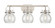 Downtown Urban Three Light Bath Vanity in Satin Nickel (405|423-3W-SN-G410-6SDY)