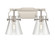 Downtown Urban Two Light Bath Vanity in Satin Nickel (405|423-2W-SN-G411-6CL)