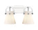 Downtown Urban Two Light Bath Vanity in Polished Chrome (405|423-2W-PC-G411-6WH)