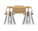 Downtown Urban Two Light Bath Vanity in Brushed Brass (405|423-2W-BB-G411-6SM)