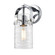 Downtown Urban One Light Wall Sconce in Polished Chrome (405|423-1W-PC-G423-7DE)